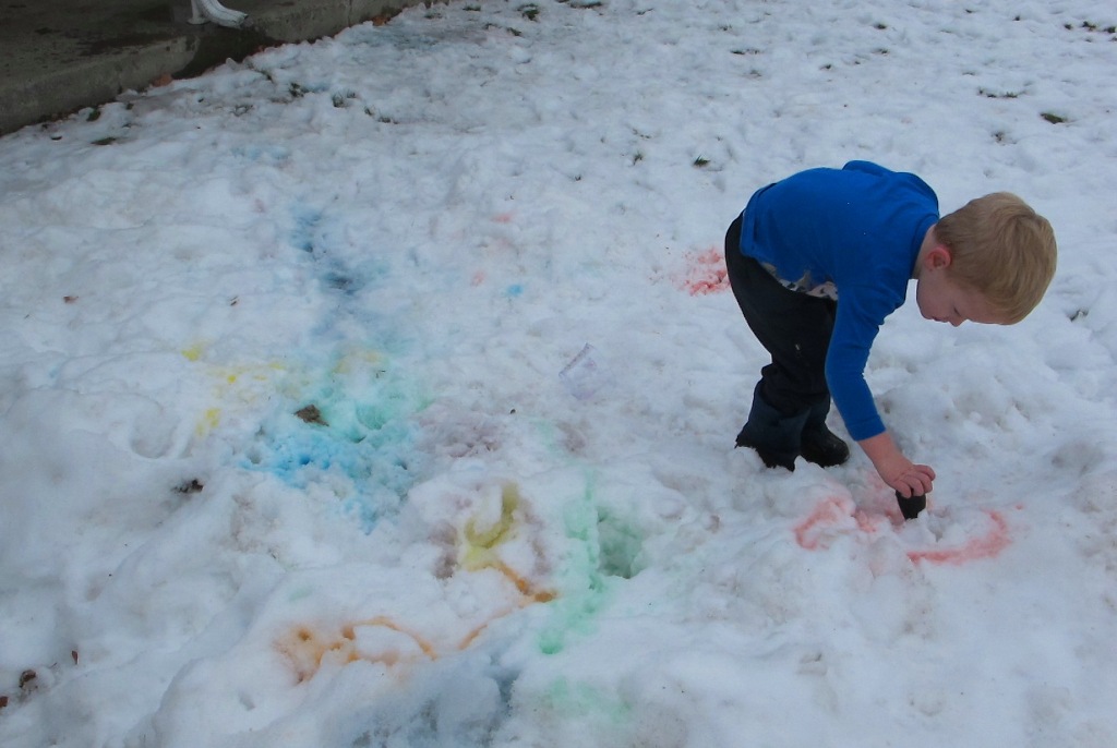 snow painting 2