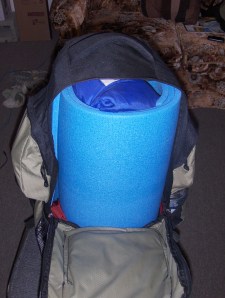 Packing the bag Packing the bag